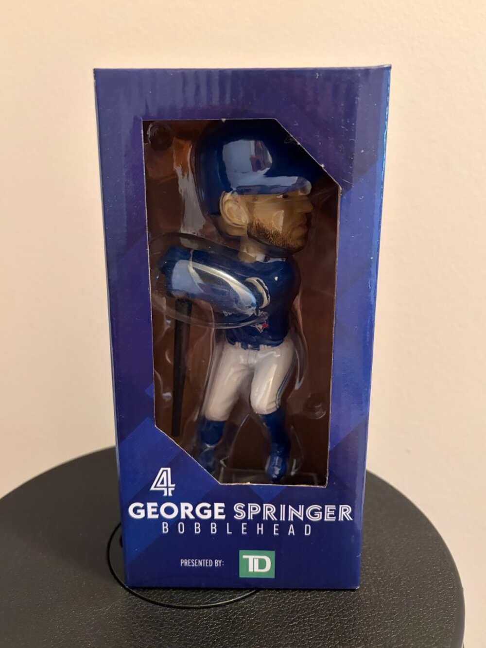 George Springer Toronto Blue Jays Bobblehead NIB MLB Boxed Collectible